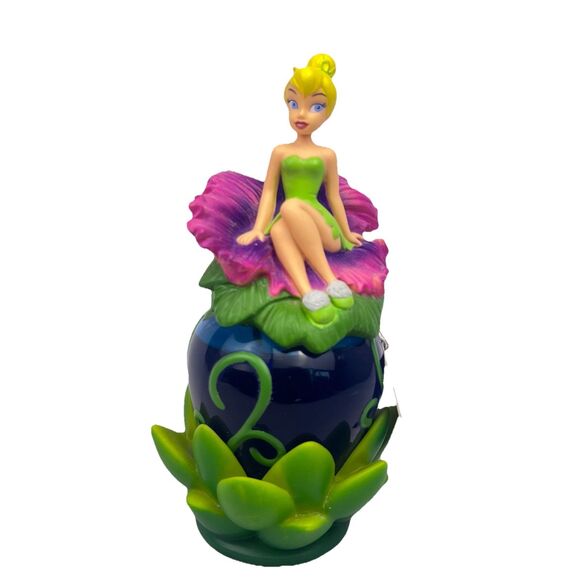 Disney Fairies Tinkerbell Bubble Bath Decanter Water Lily Splash No Wings - Picture 1 of 16